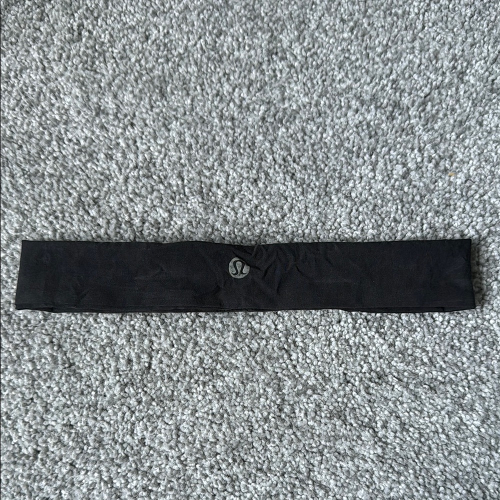 Lululemon Black Headband